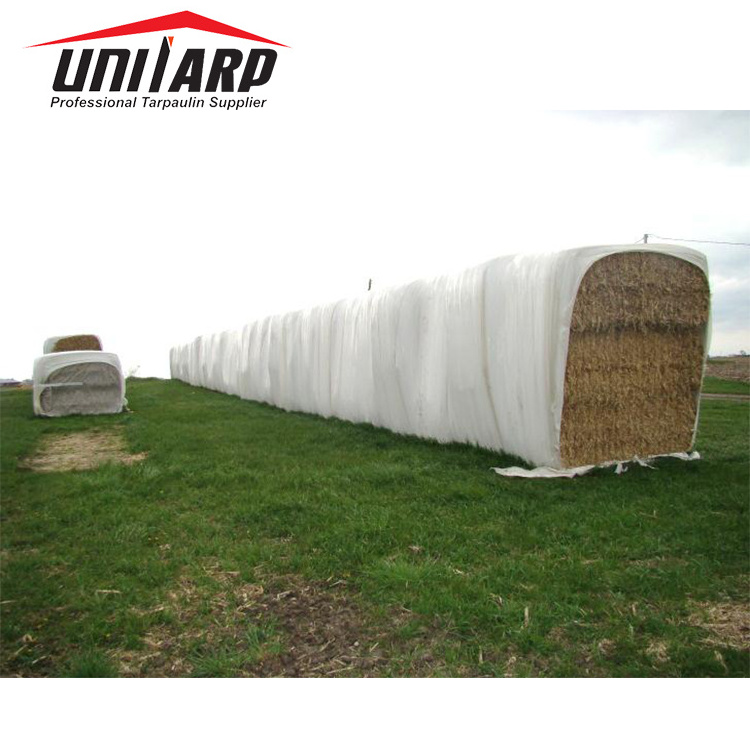 Customized Outdoor Straw Tarps,Pvc Tarpaulin Plastic Hay Bale Cover