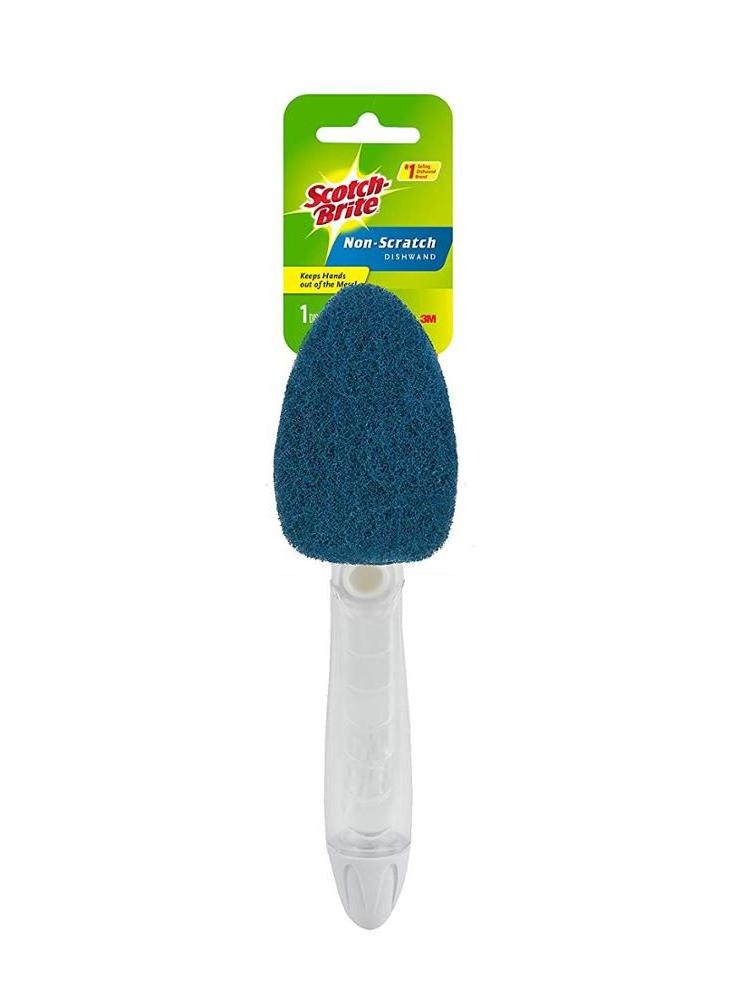 Heavy Duty Dish Wand Sponge for Kitchen Sink Cleaning Brush Sustainable Washing Sponge Clothes Stainless Steel Mesh Sponge