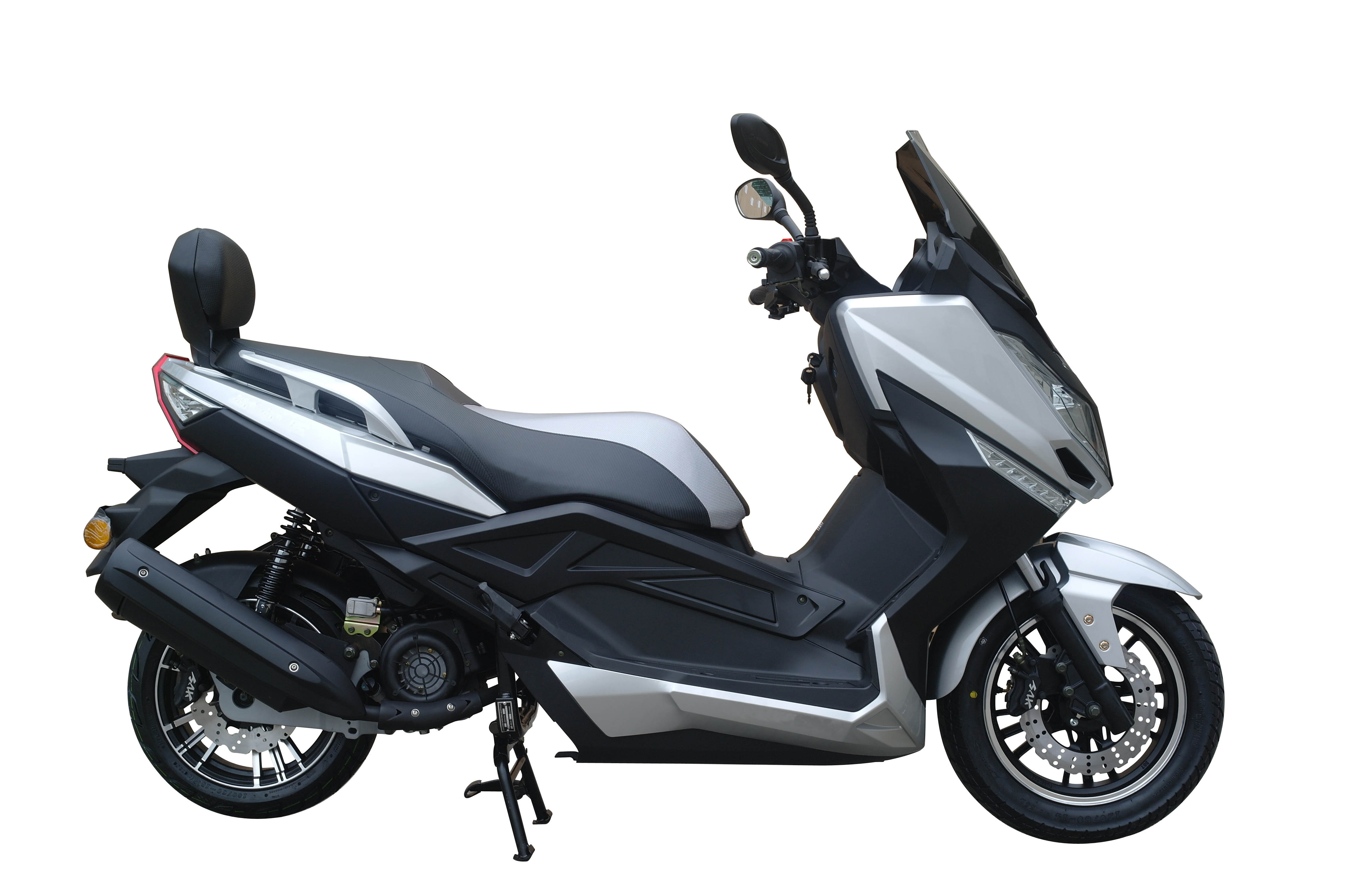 Popular 125cc T9-Euro-5 approved gas moped scooter powered motorcycle cheap gasoline scooter for adult