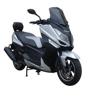 Popular 125cc T9-Euro-5 approved gas moped scooter powered motorcycle cheap gasoline scooter for adult