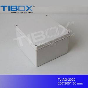 TIBOX hot sale high quality Transparent switch box plastic switch socket box 200X200X130mm