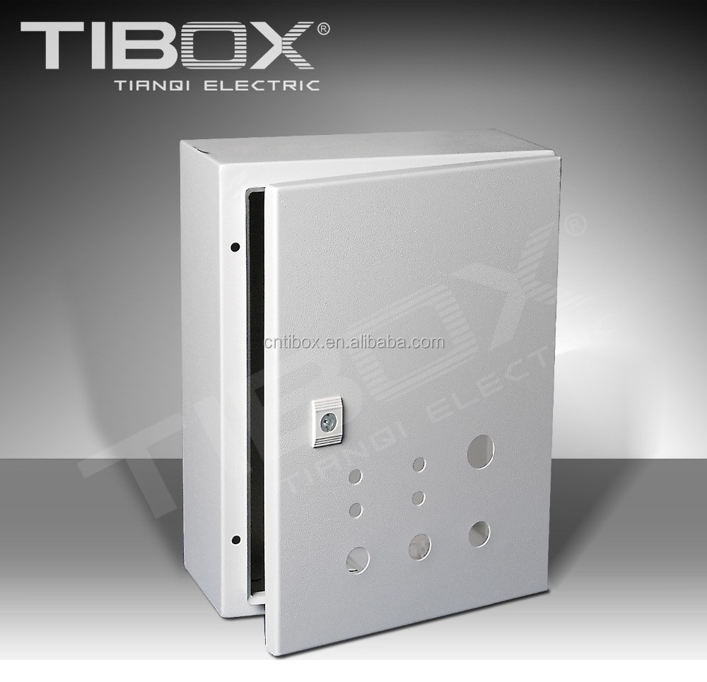 TIBOX 2016 industrial power distribution metal wall mount control panel board enclosed boxes