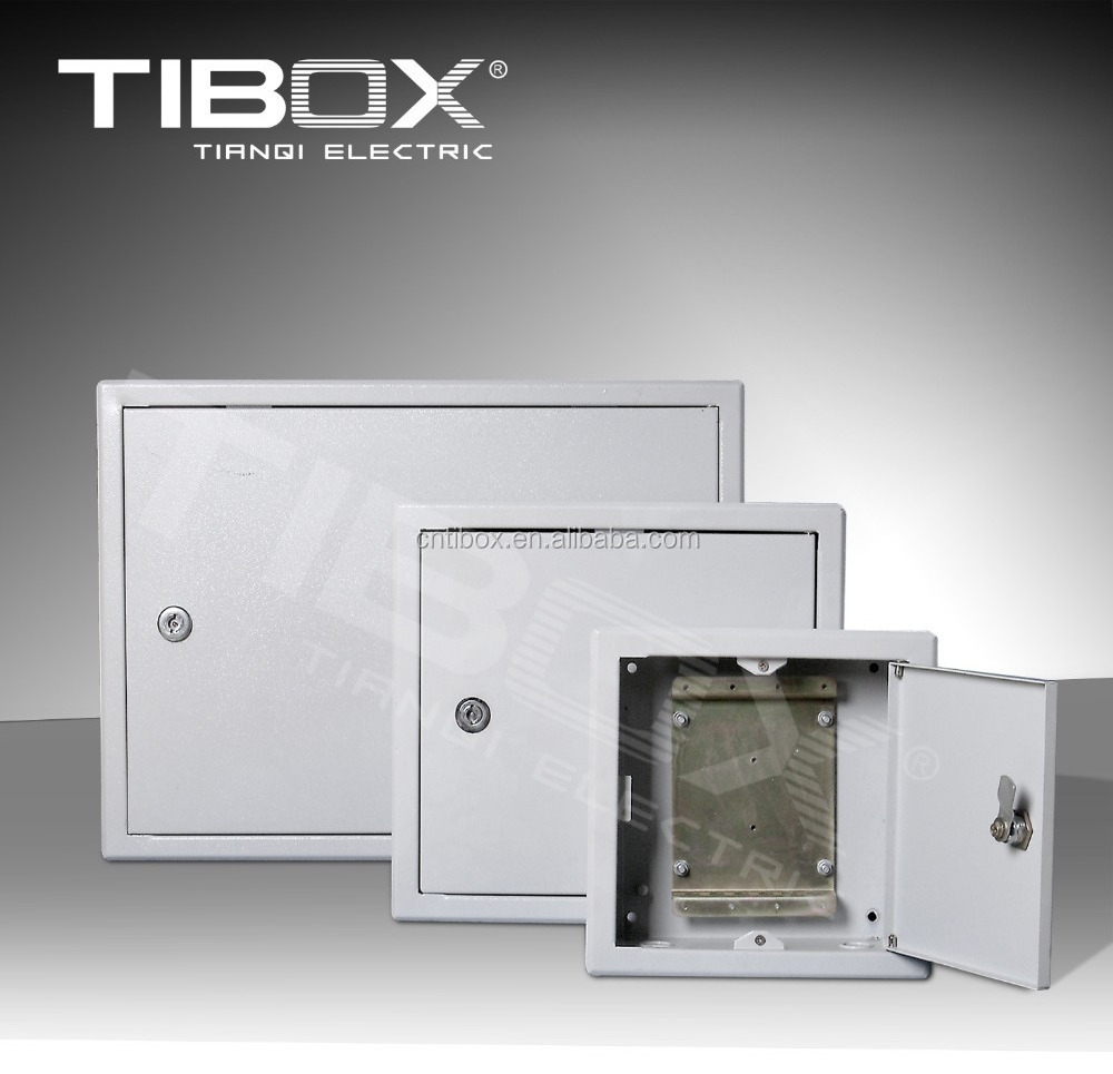 TIBOX metal Flush surface mounting MCB Modular distribution box board