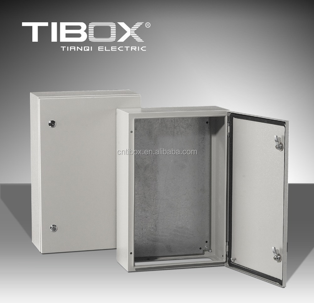 TIBOX 2016 industrial power distribution metal wall mount control panel board enclosed boxes