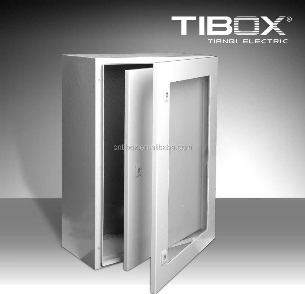 TIBOX 2016 industrial power distribution metal wall mount control panel board enclosed boxes