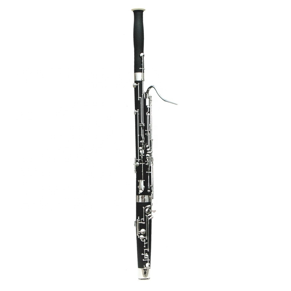 Professional  High impact plastic body nickel plated key Bassoon