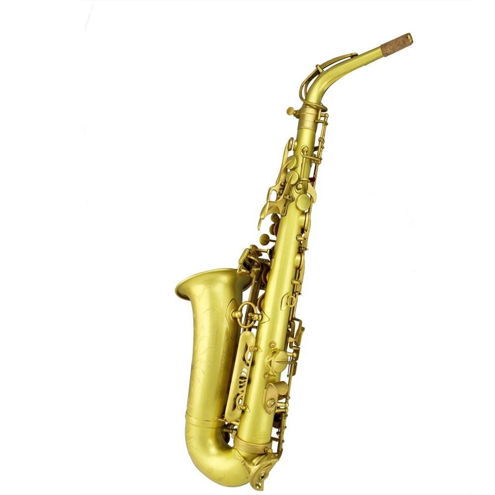 Professional/Classic structure/Yellow shell color/Unlacquer/Alto Saxophone for Jazzman