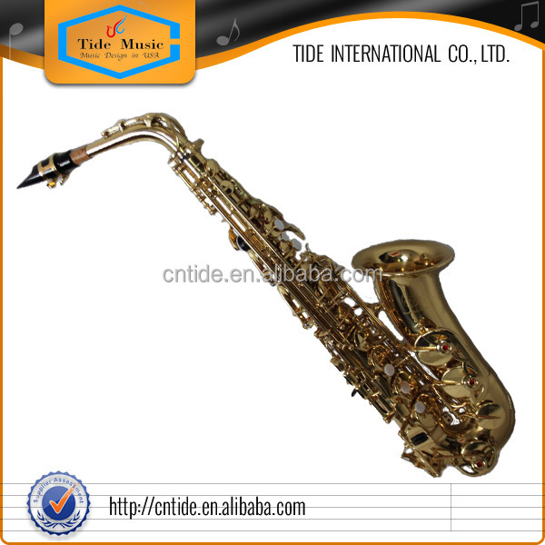 High Grade Yama 875 gold lacquer Alto Saxophone