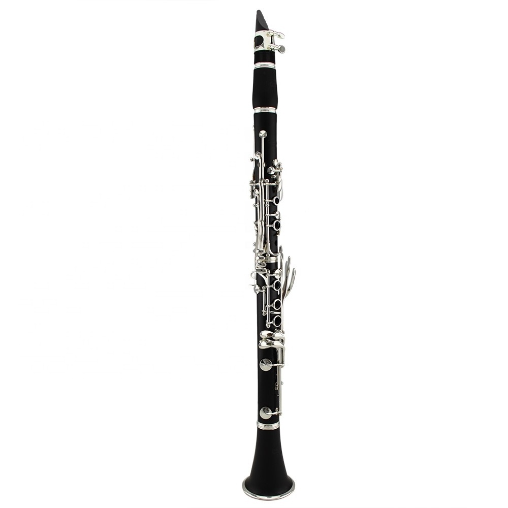 Silver plated Composite Wood body  18key Tone Bb  Clarinet