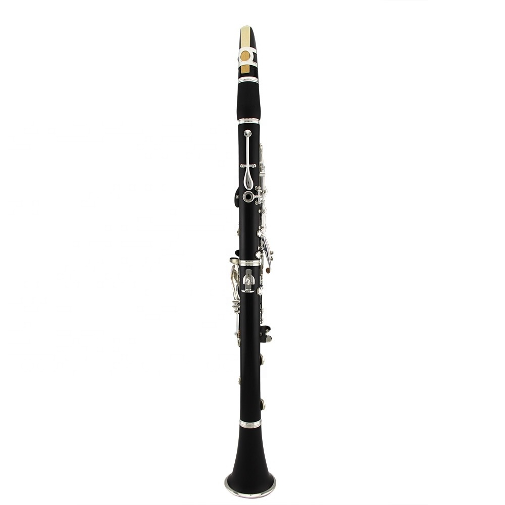 Silver plated Composite Wood body  18key Tone Bb  Clarinet