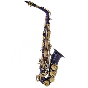 High Grade blue purple color Alto Saxophone