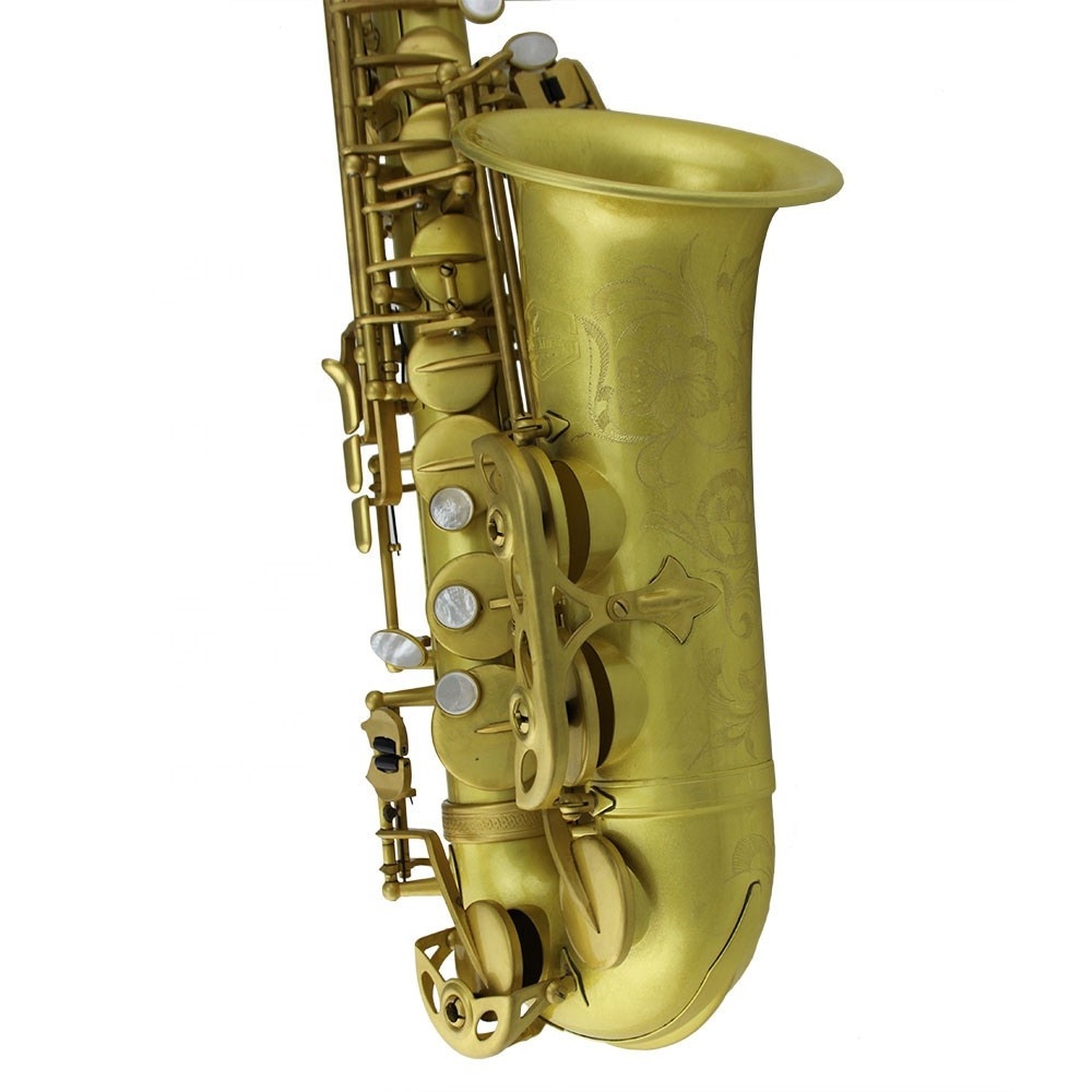 Professional/Classic structure/Yellow shell color/Unlacquer/Alto Saxophone for Jazzman