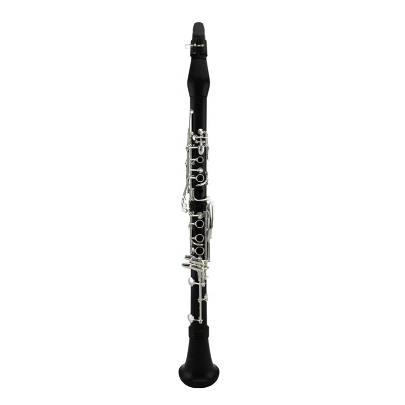 Clarinet Professional High Grade Ebony Wood BB 17 Tide Music CL7228S Copper-nickel