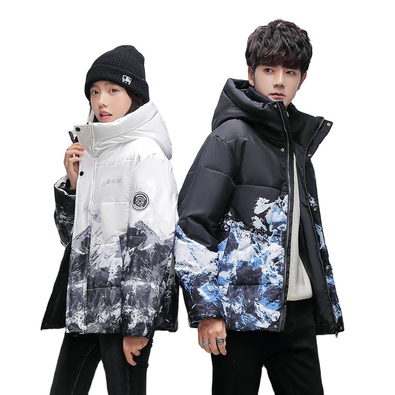 Men's hoodies color changing jacket down jacket clothes for lovers clothes