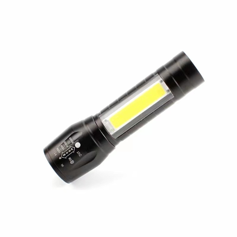 Portable Rechargeable Zoom LED XPE Flash Light Torch Lantern 3 Lighting Modes Camping Light Mini Led Flashlight