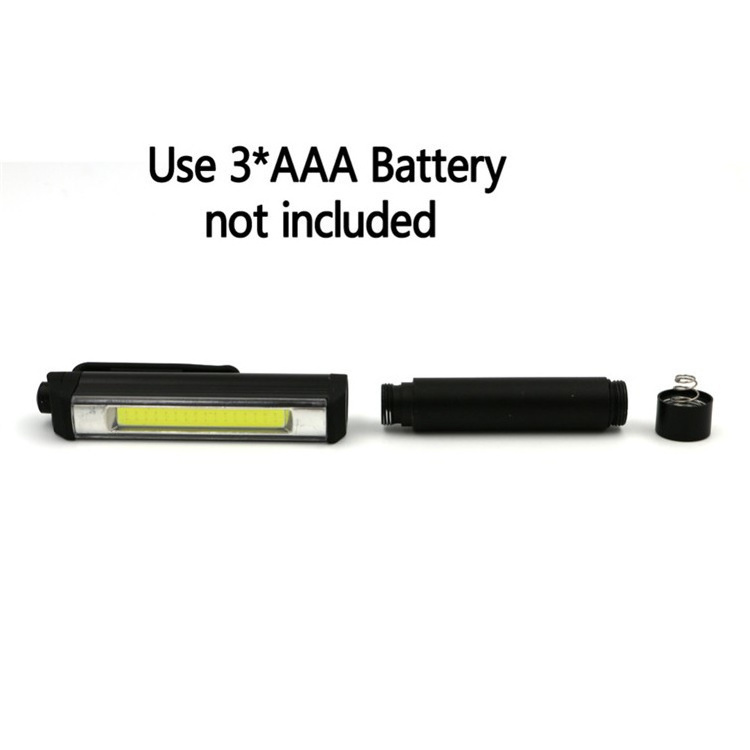 Aluminum Flashlights Led Aaa Dry Battery Penlight with Strong Magnet