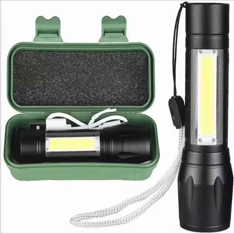 Wholesale Multi Functional Rechargeable Long Range Flashlights Torches Welding Torches