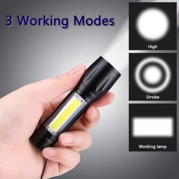 Wholesale Multi Functional Rechargeable Long Range Flashlights Torches Welding Torches