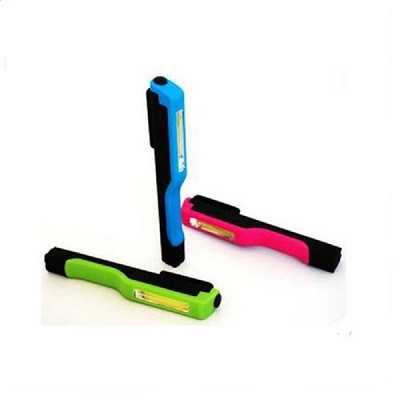 Hot selling portable 3W COB super bright  flashlight Mini LED pocket penlight with rotating pen clip