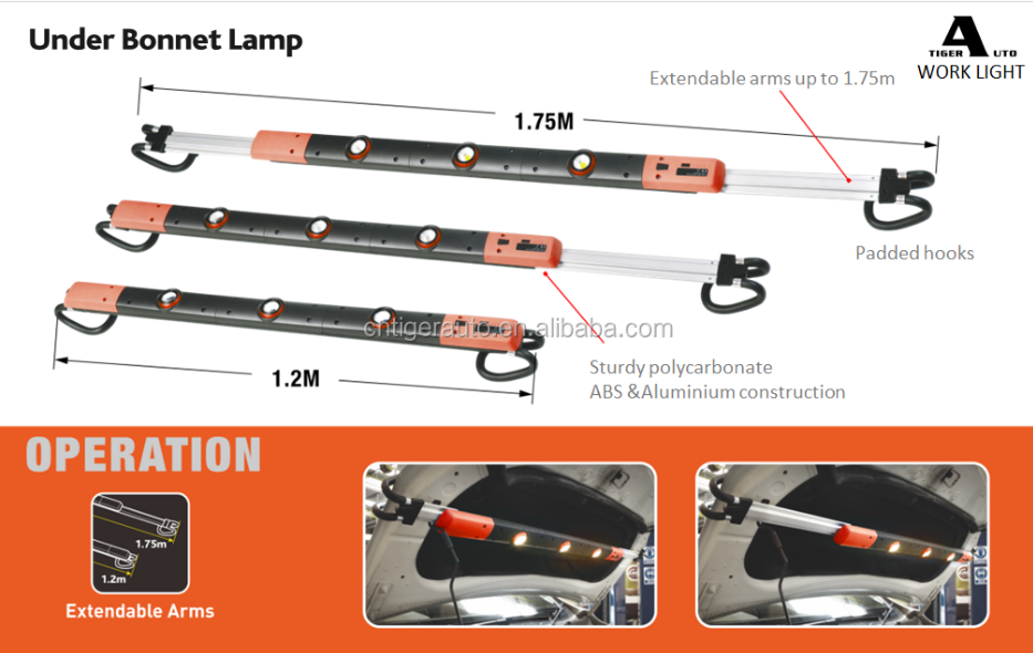 360 Degree Eyeball Under Bonnet Light For Car Inspection