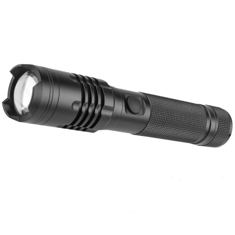 new zooming flashlight 18650 type-c usb Rechargeable Battery Flashlights & Torches,High Lumen Powerful LED Tactical Flashlight