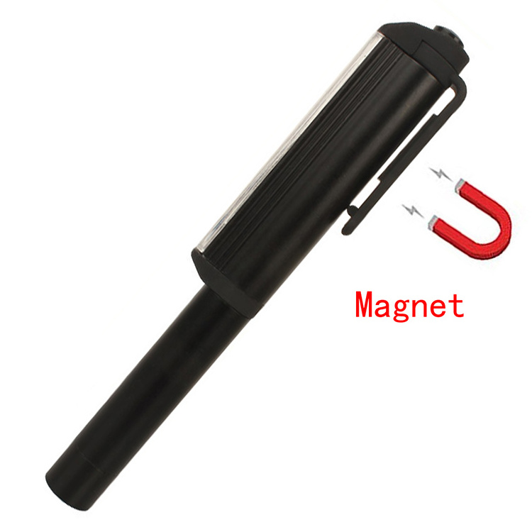 Aluminum Flashlights Led Aaa Dry Battery Penlight with Strong Magnet