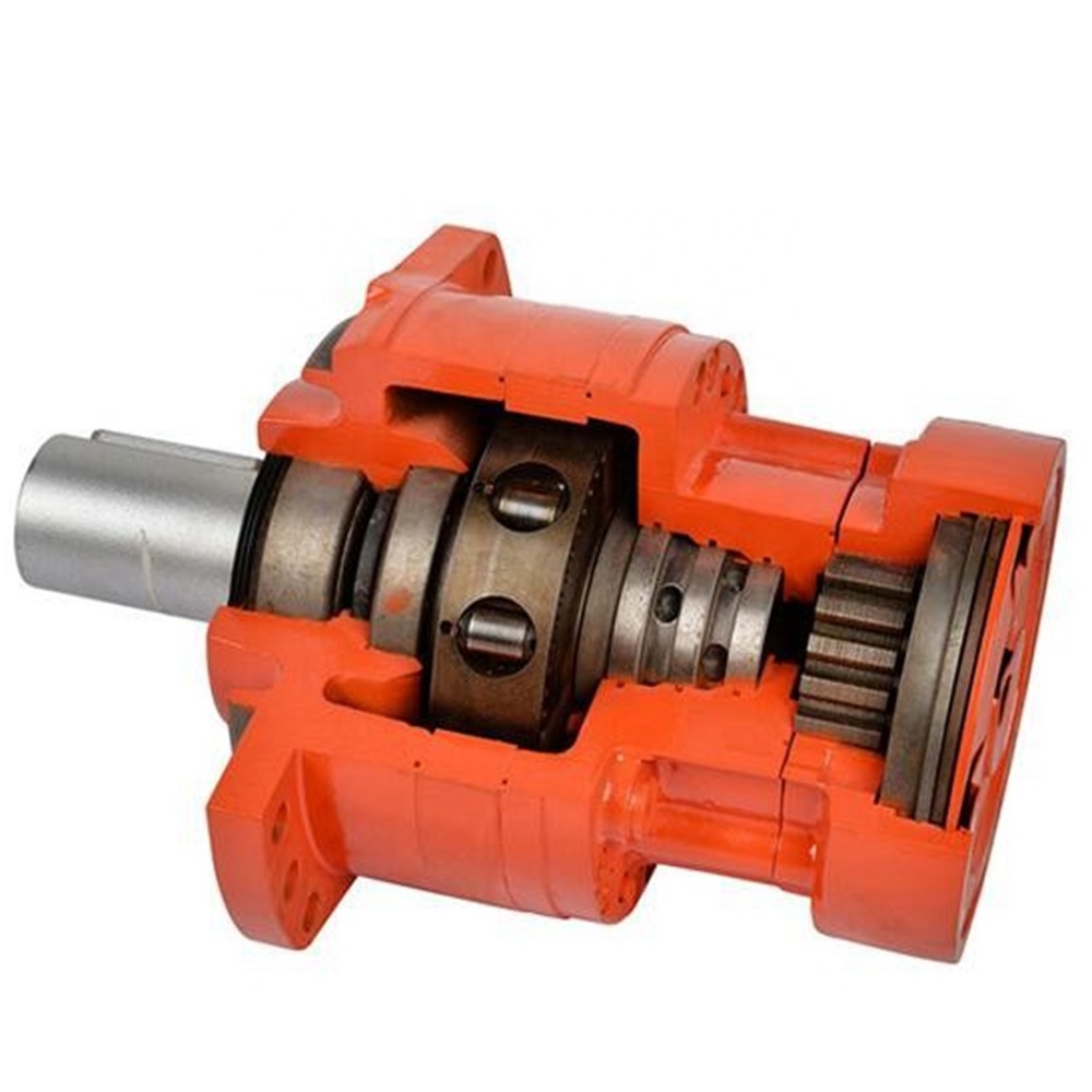 Poclain series MS02 MSE02 Hydraulic Motor With Dual Speed Control Slow Speed High Torque