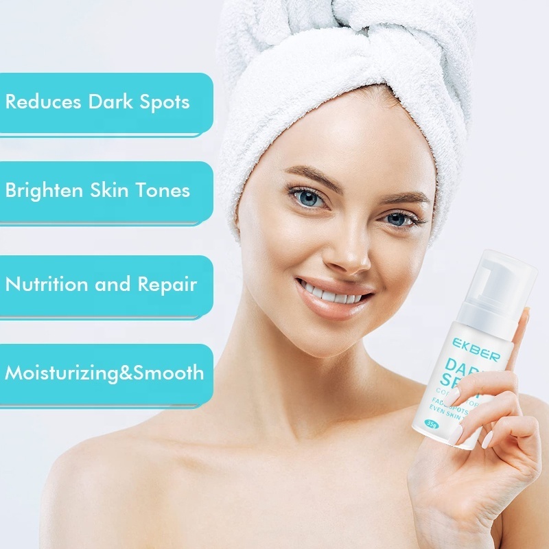 Customize Logo Reduce Melanin Whitening Remover Face Spots Firming Collagen Facial Serum Even Skin Dark Spot Corrector Cream