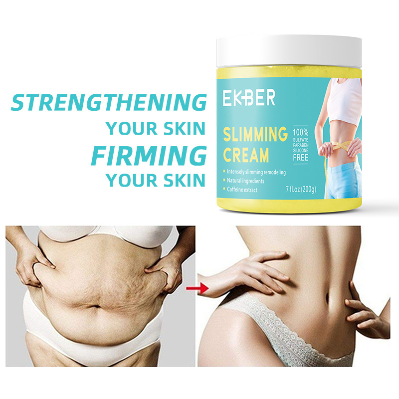 Private Label Hot Tummy Face Body Ginger Slimming Cream Fat Burning Shaping Weight Loss Cream