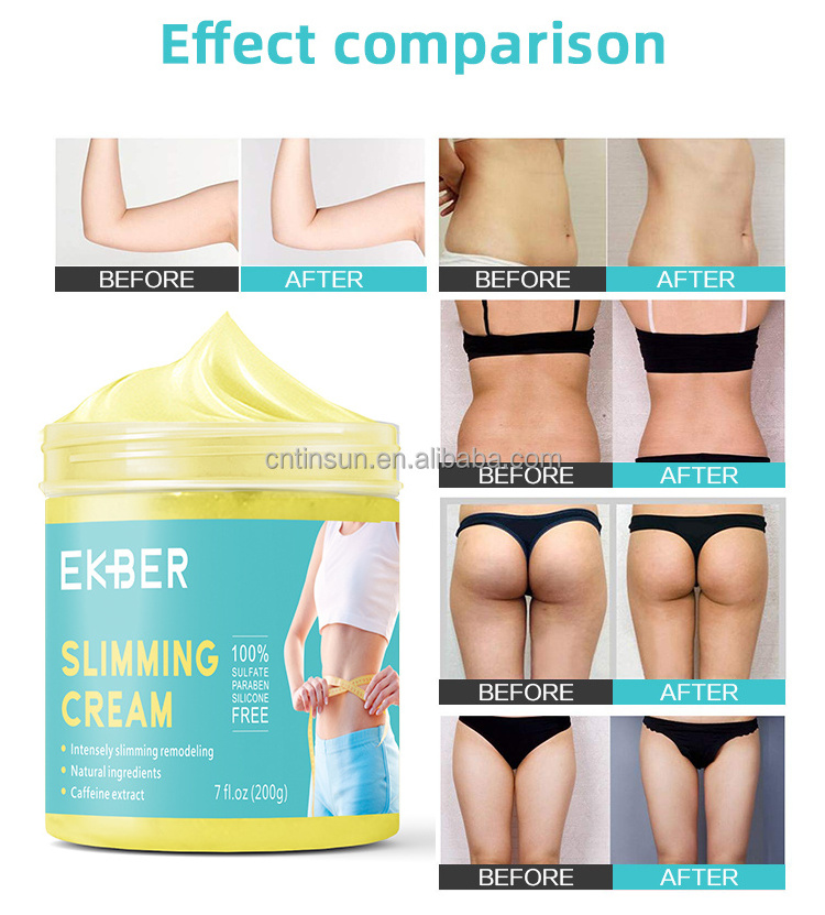 Private Label Hot Tummy Face Body Ginger Slimming Cream Fat Burning Shaping Weight Loss Cream