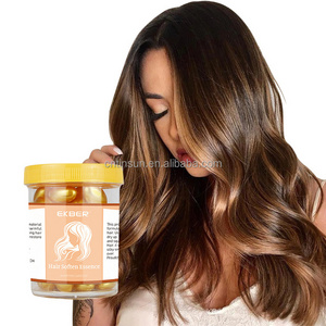 Natural Capsule Soft Gel Hair Care Growth Oil Serum Vitamin Supplement Hair Treatment Hair Capsules