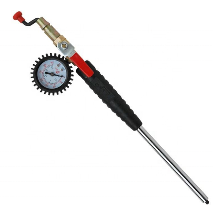 Automobile Fast Filling Rod Tyres Repair Tools,Tire Inflatable Rod With Pressure Gauge