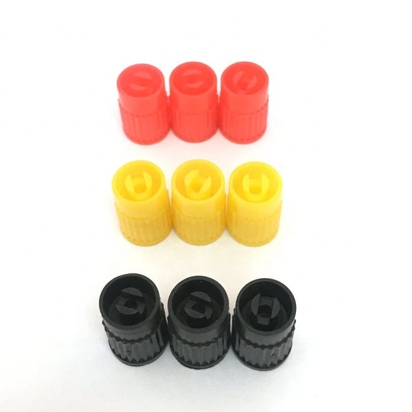 Dual Head Plastic Valve Cap with Valve Core Remover