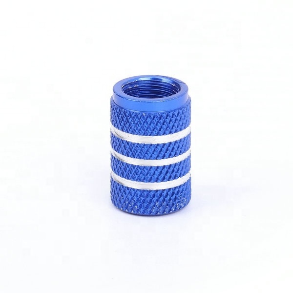 Decorative metal car tire valve cap cover