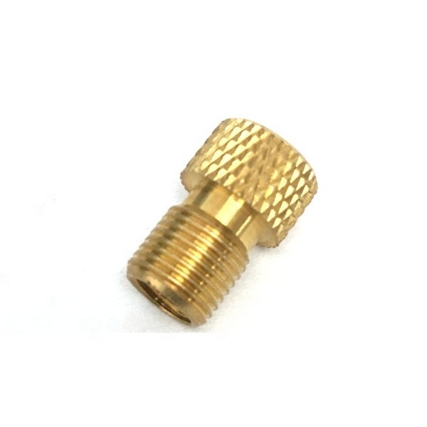 Brass bike bicycle presta to Schrader Converter Tire valve adapter