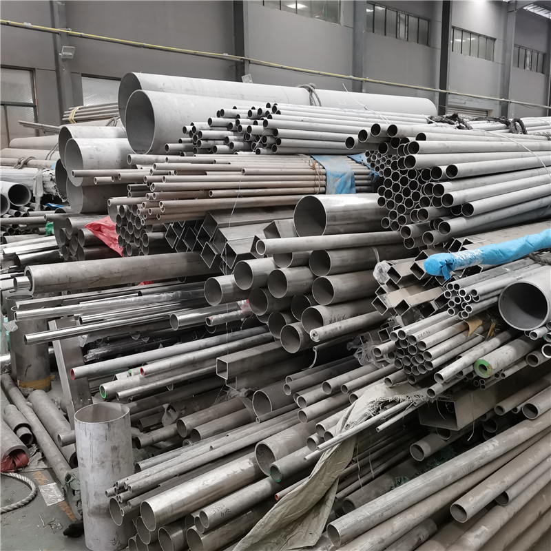 Raw Material 304 316L 304L Stainless Steel Pipe Custom Logo Competitive Price Round Tube for Industry