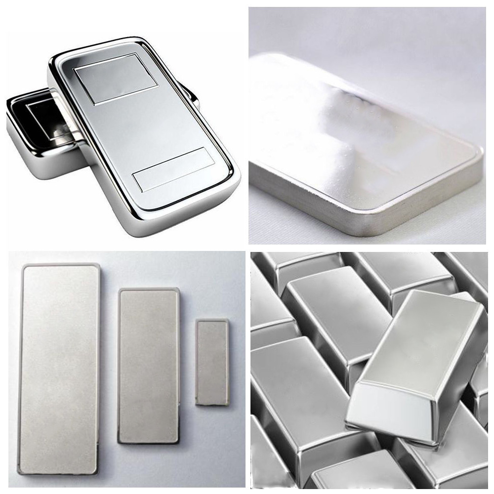 Platinum Ingot high purity with factory prices