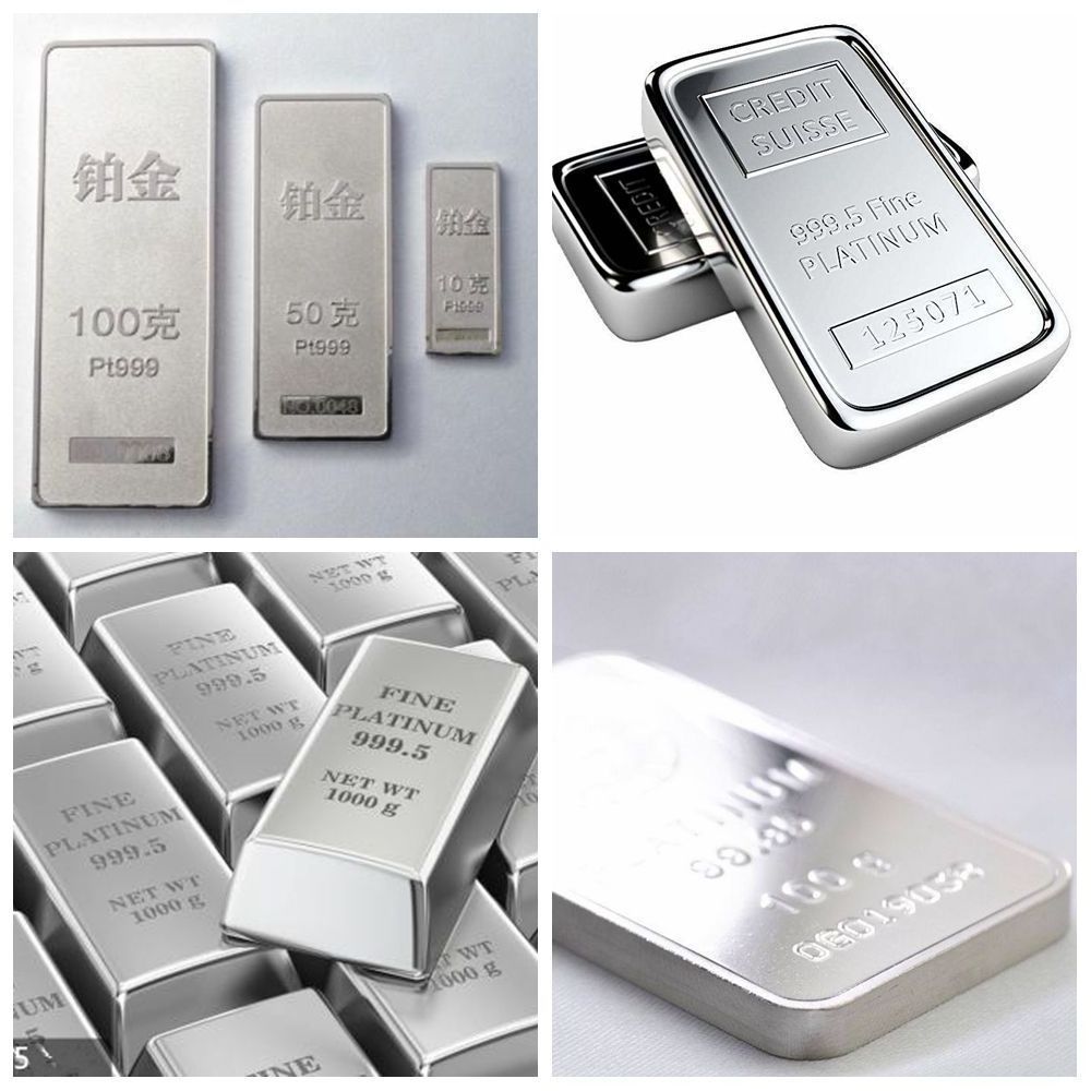 Platinum Ingot high purity with factory prices