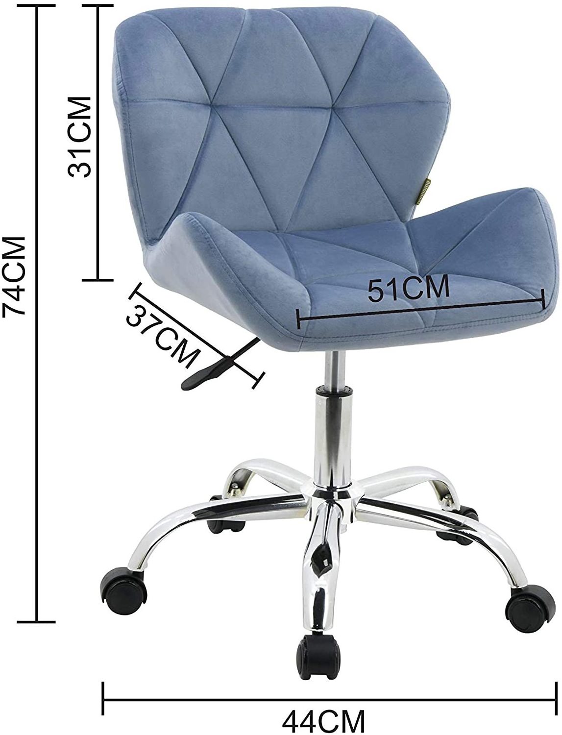 Factory Price wholesale simple accent chair wheel base comfortable 360 swivel pink gray blue black white relax home office chair