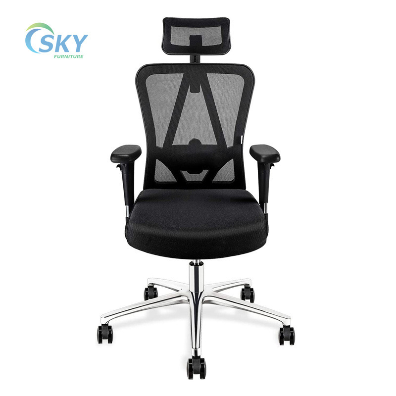 SKY Ergonomic Price Furniture Mesh Executive Chairs Accessories Table Visitor Sale Swivel White Office Chair For Office