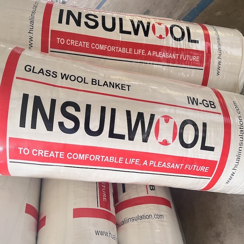 Insulwool FSK Faced Insulating Glasswool Roll Fibreglass Wool Insulation Rolls Glass Wool Blanket