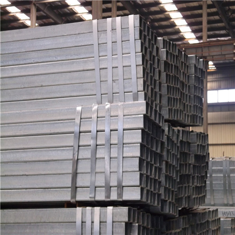 RHS 120 X 120 mm Hot Dipped Galvanized Steel Square Furniture Pipe