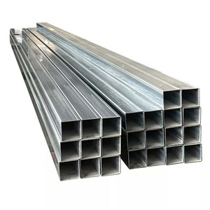 2x2 Galvanized Hollow Section 14 Gauge Tubing Tubular Iron Square Steel Pipes Tube For Shelter Structure