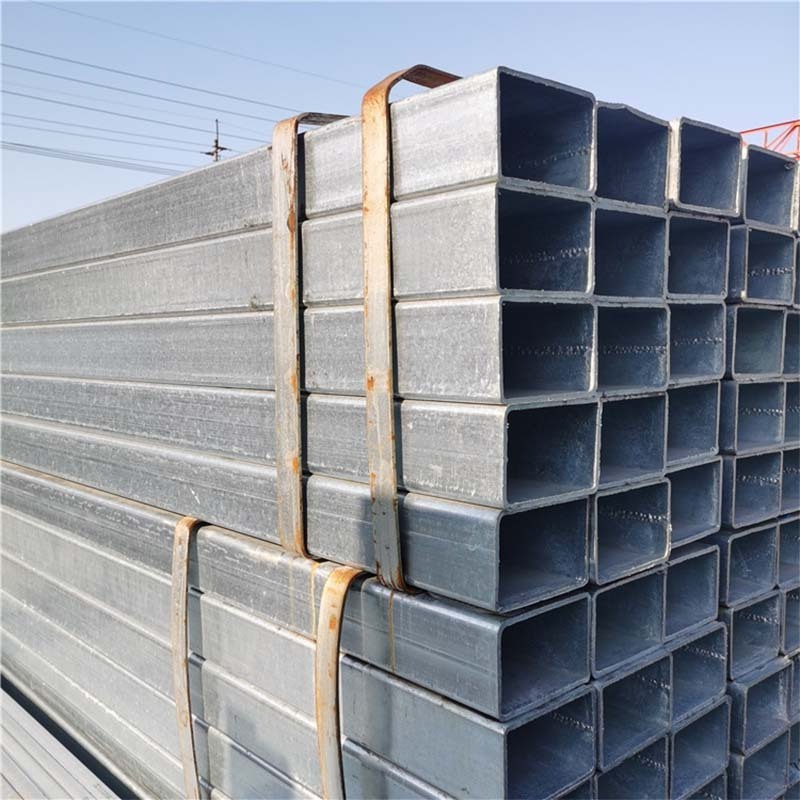 2x2 Galvanized Hollow Section 14 Gauge Tubing Tubular Iron Square Steel Pipes Tube For Shelter Structure