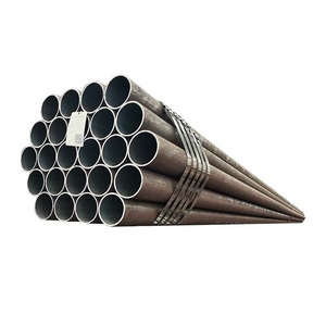 China Supplier Erw Welded Steel Pipe Iron Black Tube Gi Galvanized Steel Pipe For Construction