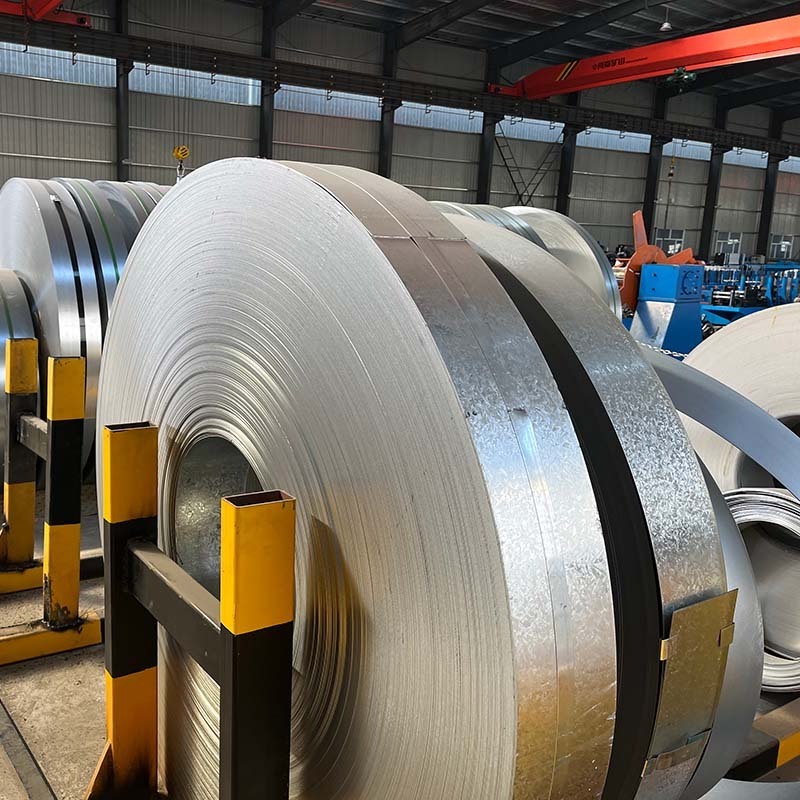 Hot dip galvanized metal strip , Galvanized Steel Strip / Steel Tape / Steel Coil ,GI Strip