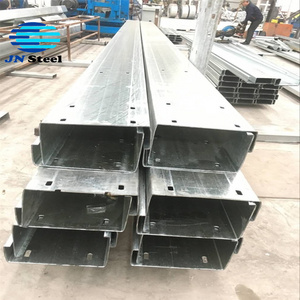 Galvanized steel structure C channel light gauge steel framing