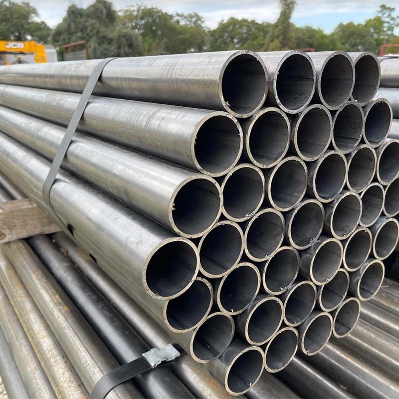 tianjin manufacture black iron pipe carbon steel pipe