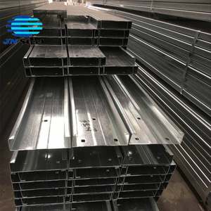 Q235 / Q345 Hot galvanized C Channel profile C section shaped purline steel channel