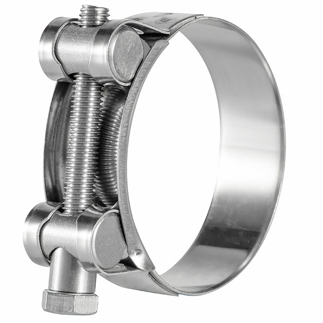 304 Stainless Steel High Pressure Hydraulic Hose Clamp